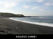 The most beautiful beach of the island... and the largest! Picture taken at 6:30 am, just after arriving by boat: nobody was there